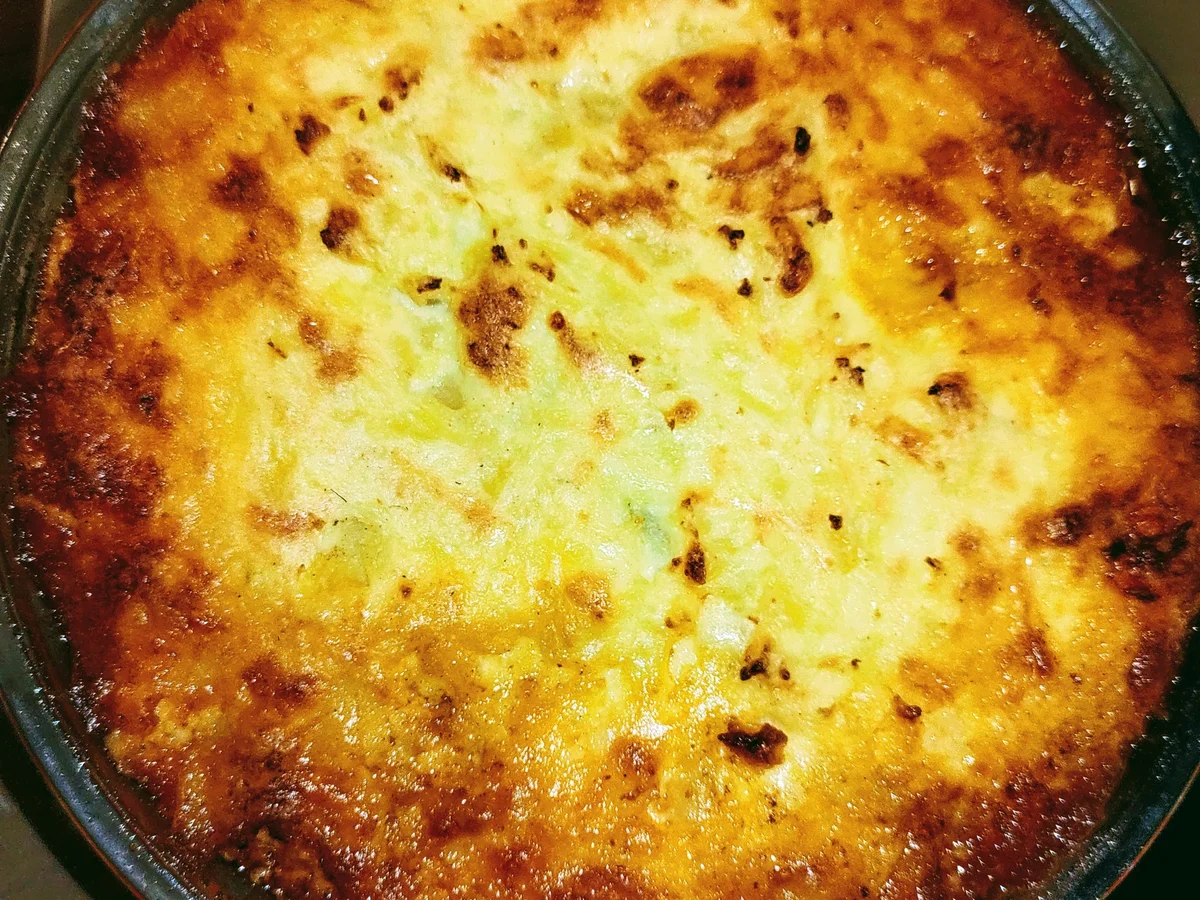 Gratinierter Mangold-Hack Auflauf mit Kartoffelhaube - Rezept - Bild Nr. 14977