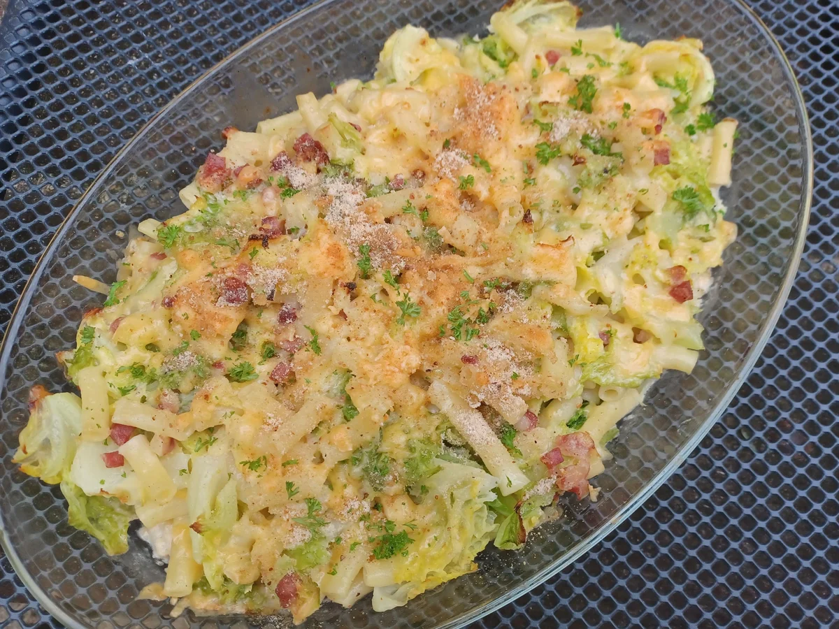 Wirsing - Nudel - Auflauf - Rezept - Bild Nr. 14982