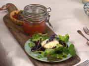 Pissaladière, Soupe de tomates froide, Mesclun - Rezept - Bild Nr. 2