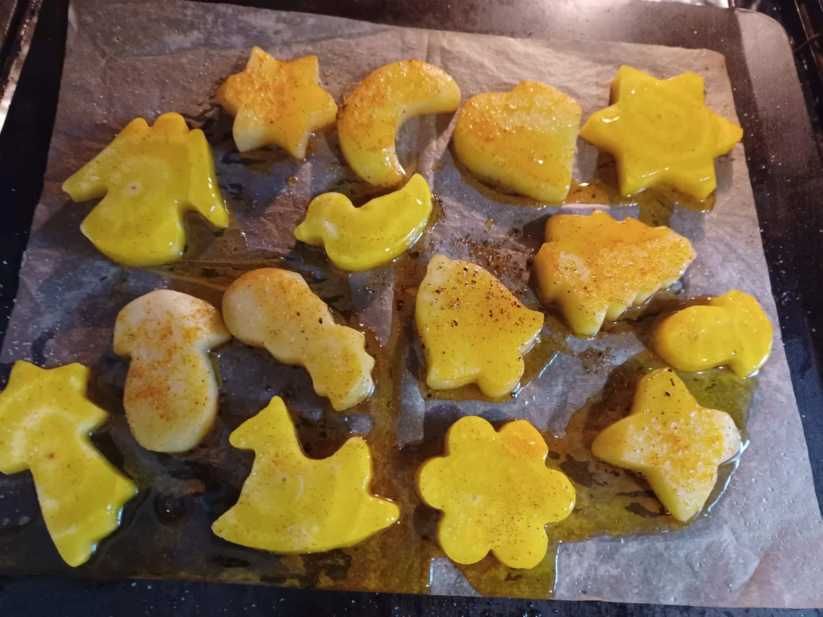 Rezept: Schnitzel mit Kartoffelplätzchen und Möhrengemüse Bild Nr. 14984 Schnitzel mit Kartoffelplätzchen und Möhrengemüse - Rezept - Bild Nr. 14984