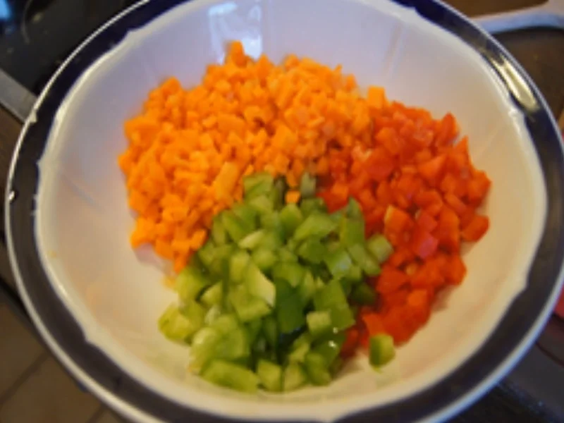 Rezept: Schlemmerfilet mit Bobby Bohnen und Gemüsebratreis Bild Nr. 14996 Schlemmerfilet mit Bobby Bohnen und Gemüsebratreis - Rezept - Bild Nr. 14996