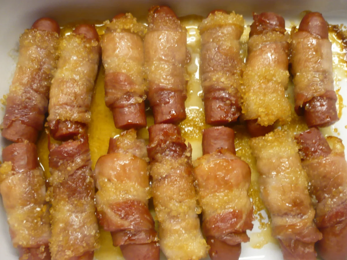 Rezept: Kleine Smokies im Speckmantel Bild Nr. 14986 Kleine Smokies im Speckmantel - Rezept - Bild Nr. 14986