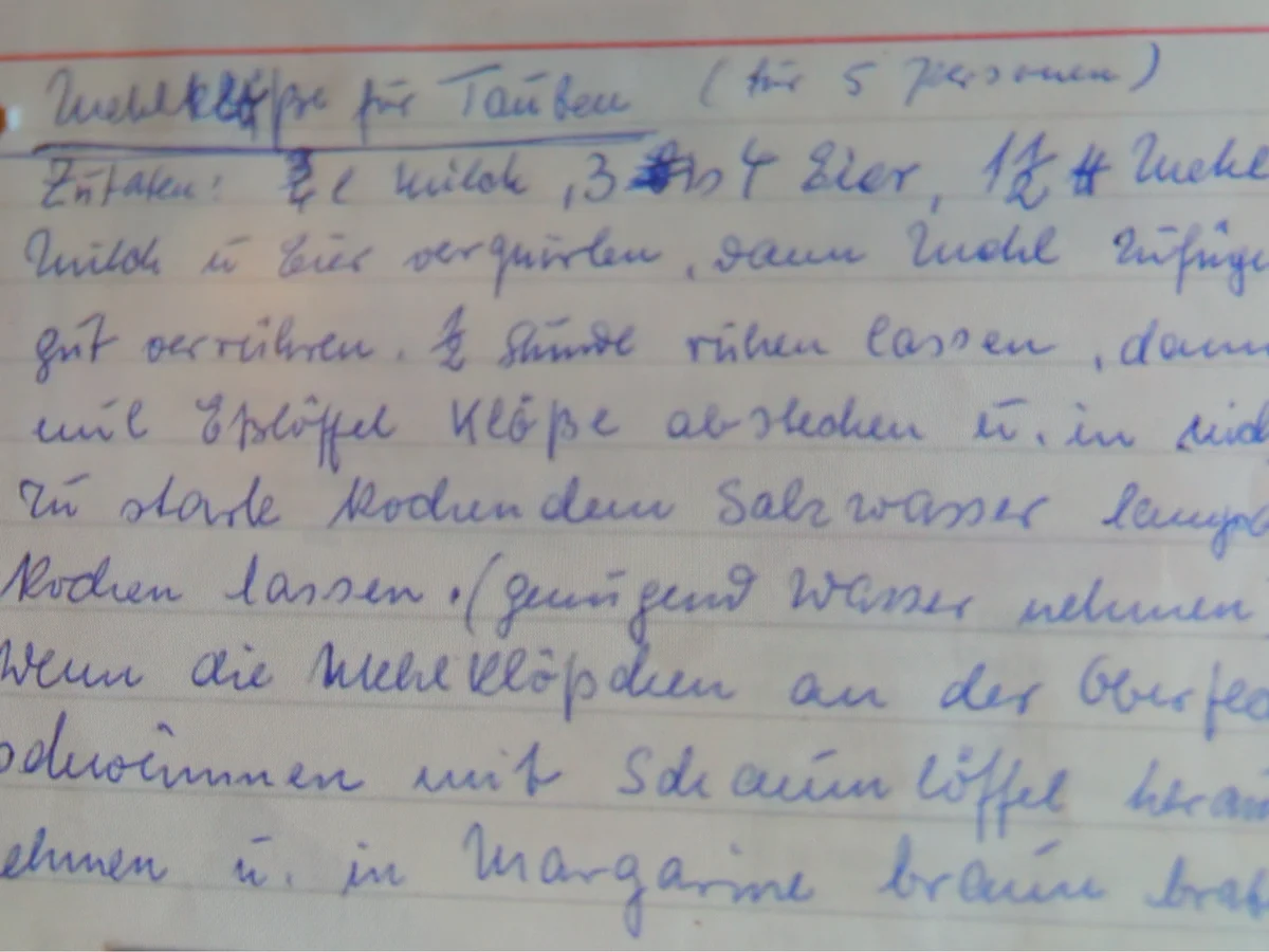 Rezept: Mehlklöße Bild Nr. 2 Mehlklöße - Rezept - Bild Nr. 2