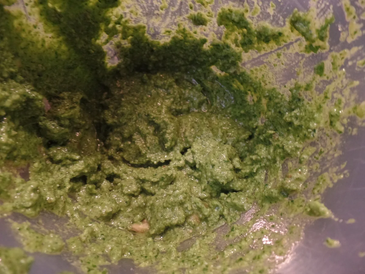 Bunter Nudelsalat mit Rucola-Pesto und Falafel - Rezept - Bild Nr. 14993