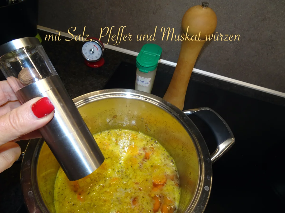 Rezept: glasiertes Karotten Süppchen - Kochbar Challenge Dez. 21 Bild Nr. 15027 glasiertes Karotten Süppchen - Kochbar Challenge Dez. 21 - Rezept - Bild Nr. 15027