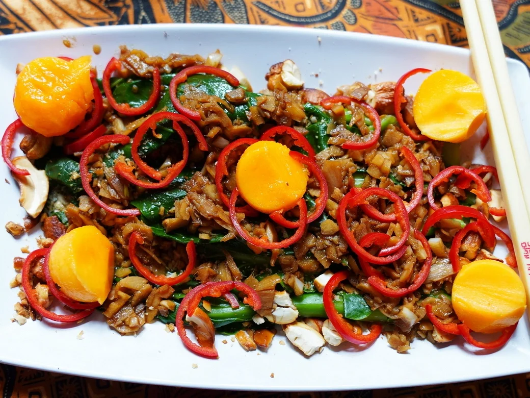 Kailan/Spinat in Ingwersauce - Rezept - Bild Nr. 2