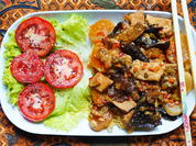 Doppelgesichtige Nudeln mit pikantem Rindfleisch - Rezept - Bild Nr. 15060
