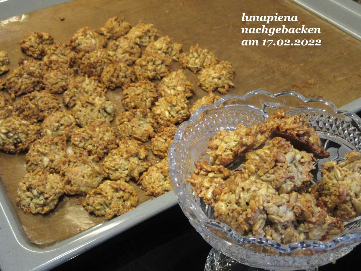 Sonnenblumenkern-Kekse - Rezept - Bild Nr. 15062