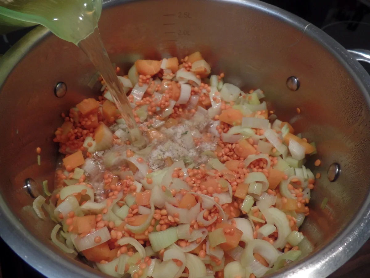 Rote-Linsen-Gemüse-Suppe - Rezept - Bild Nr. 15064