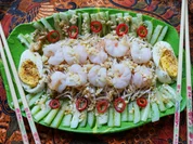 Garnelensalat -- Dou Ya Xia Pian - Rezept - Bild Nr. 2