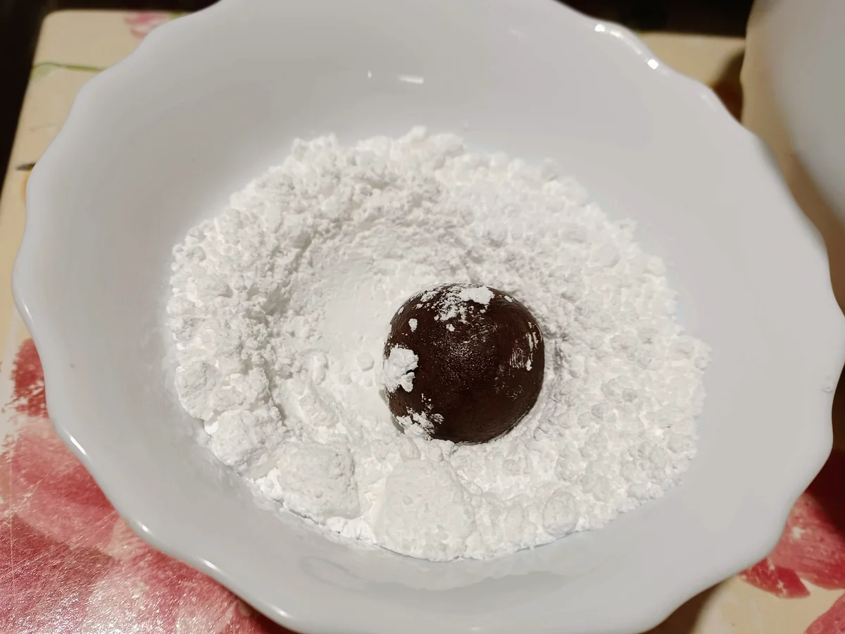 Schokolade - Zimt - Bällchen zur kochbar Challenge Dezember 2021 - Rezept - Bild Nr. 15067