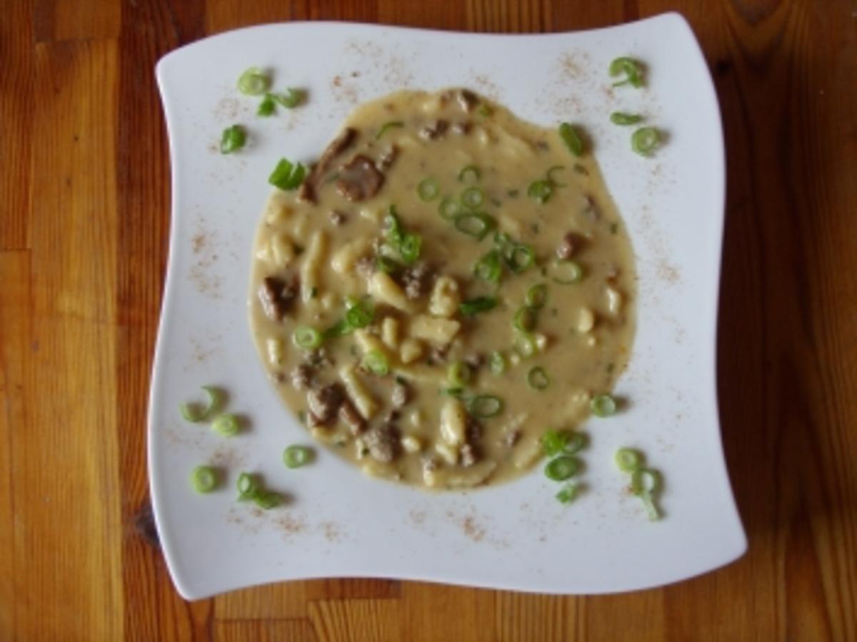 Pilz-Spätzle-Topf - Rezept mit Bild - kochbar.de