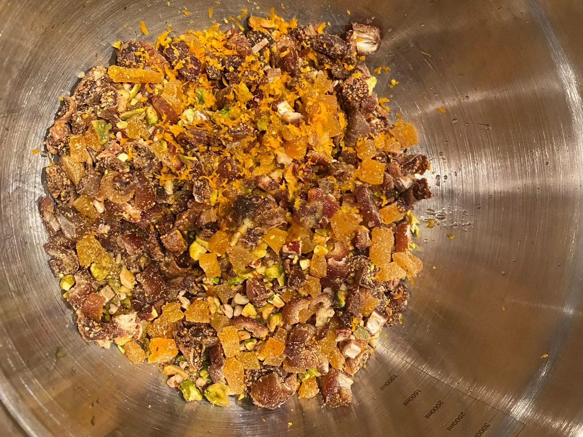 Weihnachtsrohkost mit weißer Schokolade - Rezept - Bild Nr. 4