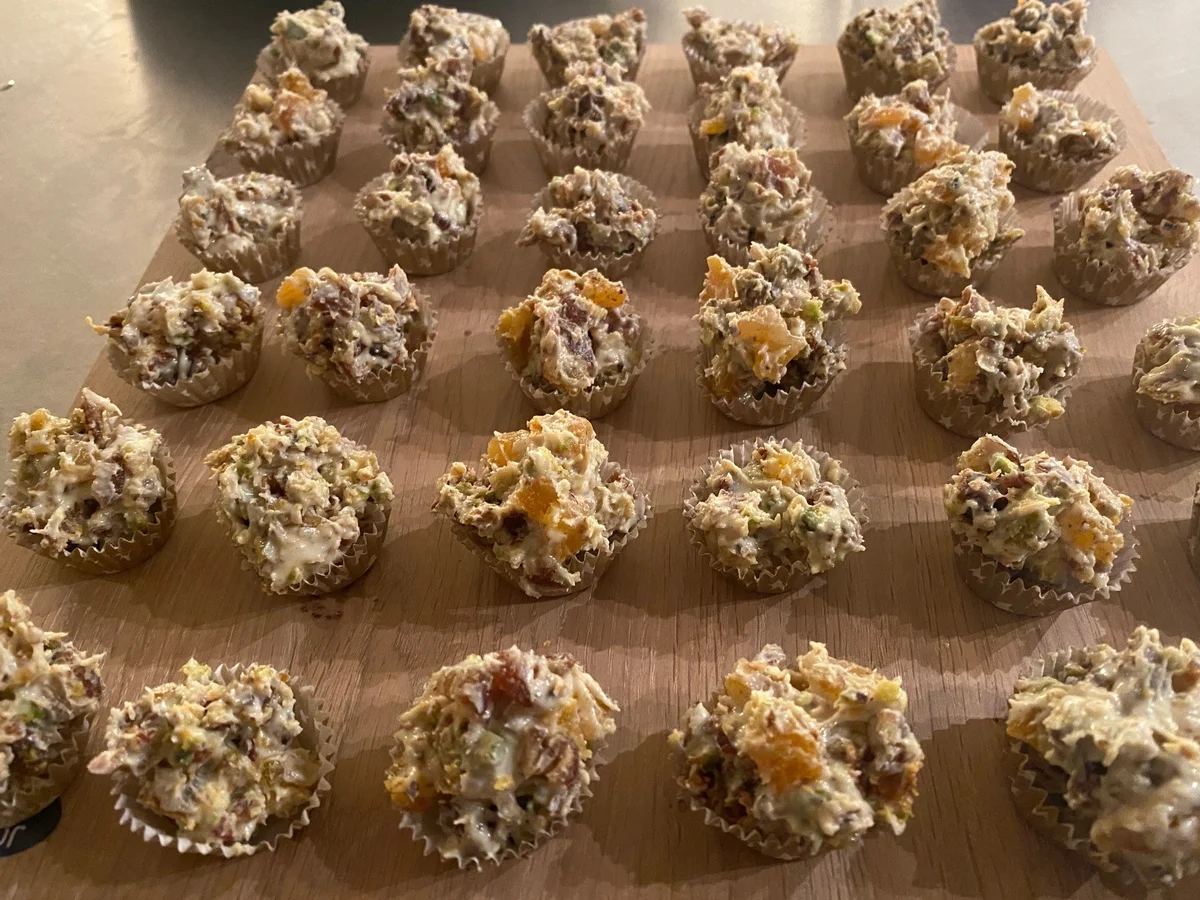 Weihnachtsrohkost mit weißer Schokolade - Rezept - Bild Nr. 5