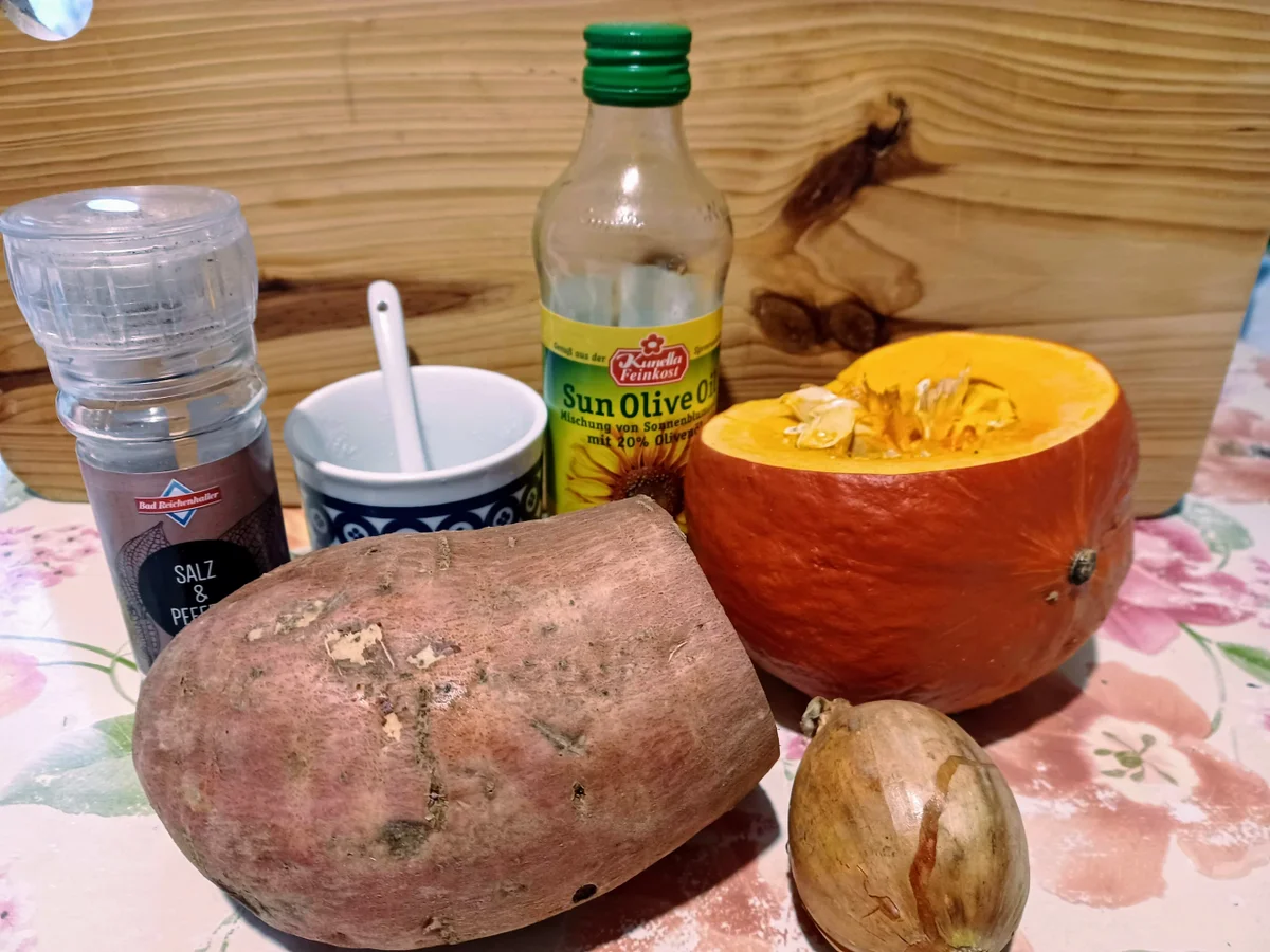 Süßkartoffel  - Kürbis - Süppchen - Rezept - Bild Nr. 15099