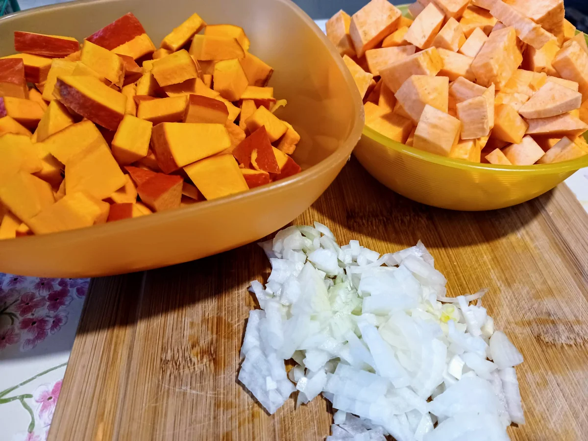 Süßkartoffel  - Kürbis - Süppchen - Rezept - Bild Nr. 15100