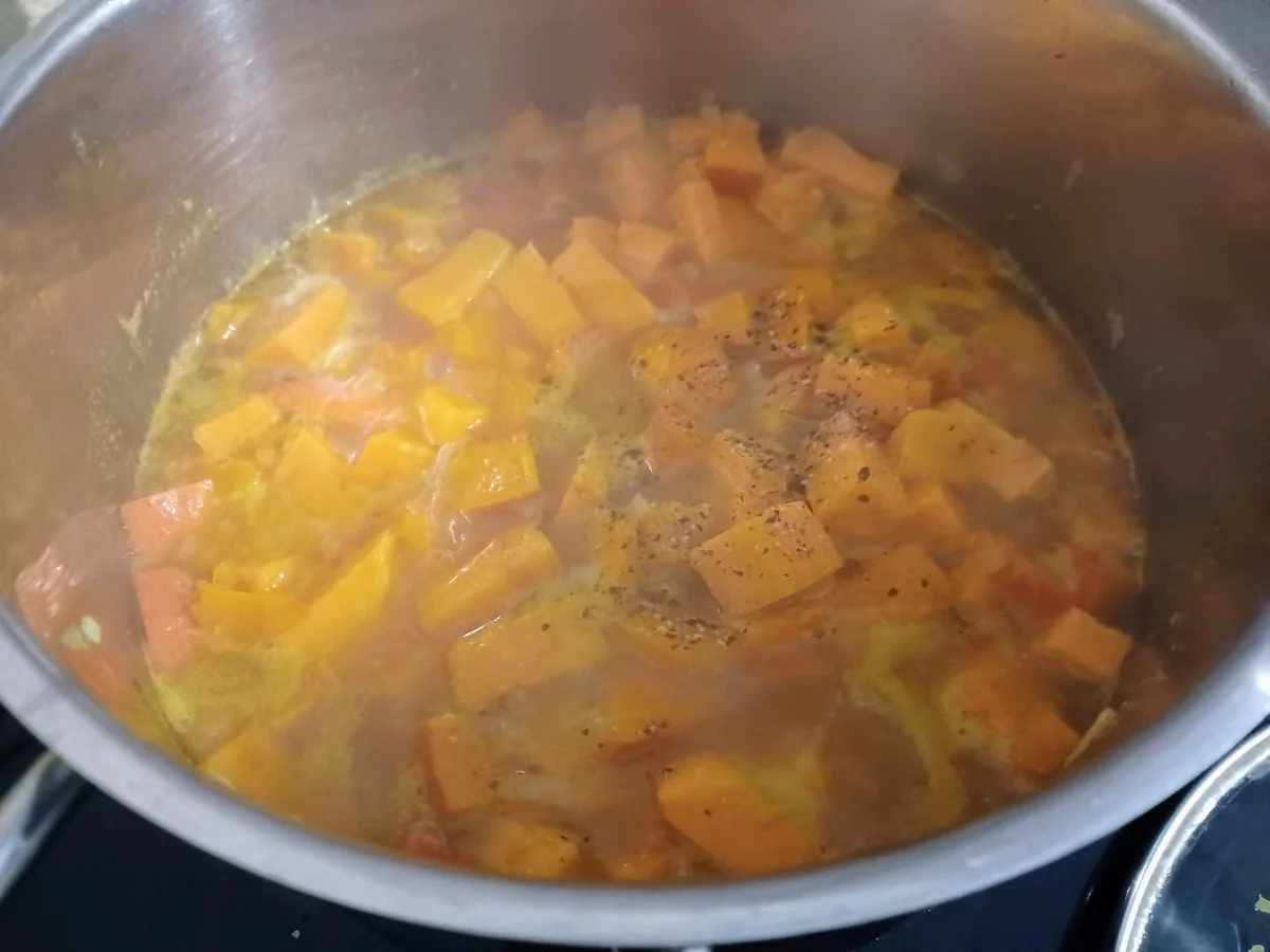 Süßkartoffel  - Kürbis - Süppchen - Rezept - Bild Nr. 15103