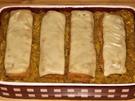 Fischstäbchen überbacken auf Kurkuma-Zwiebel-Frischkäse-Reis - Rezept - Bild Nr. 2