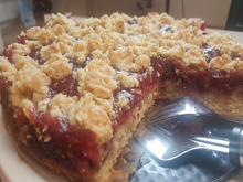 Streuselkuchen mit Kirsche in einer 26er Springform - Rezept - Bild Nr. 15097