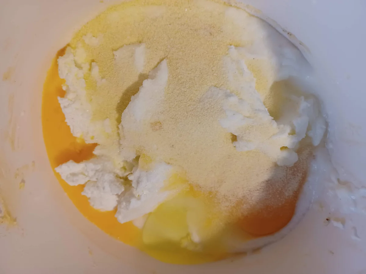 Kleiner Quarkkuchen 20 x 20 cm - Rezept - Bild Nr. 15104