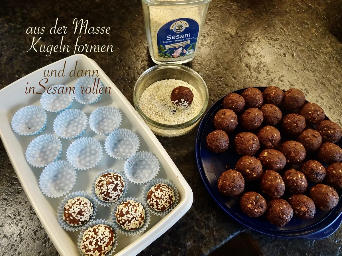 Rezept: leckere Rohkost Kugeln Bild Nr. 15100 leckere Rohkost Kugeln - Rezept - Bild Nr. 15100