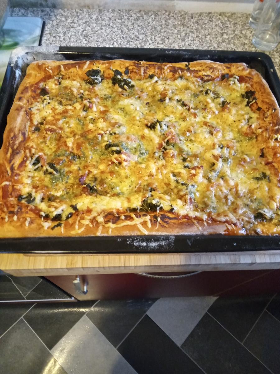 Grünkohl - Pizza - Rezept - Bild Nr. 15098