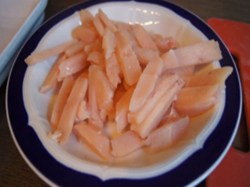 Chicken Curry mit Kokosmilch, gemischten Gemüse und gelben Basmatireis - Rezept - Bild Nr. 15101