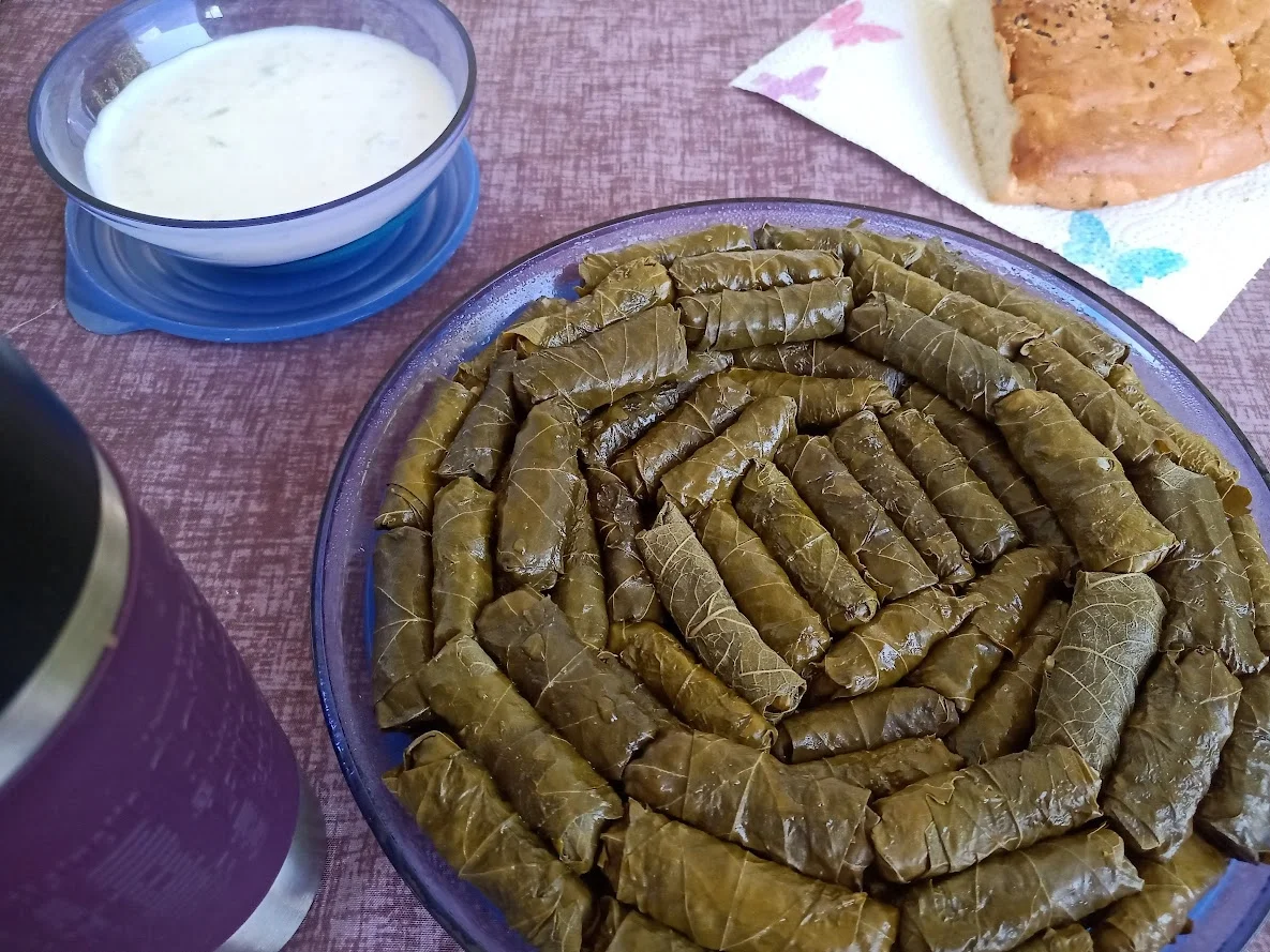 Gefüllte Weinblätter zur kochbar Challenge Mai 2022 - Rezept - Bild Nr. 2