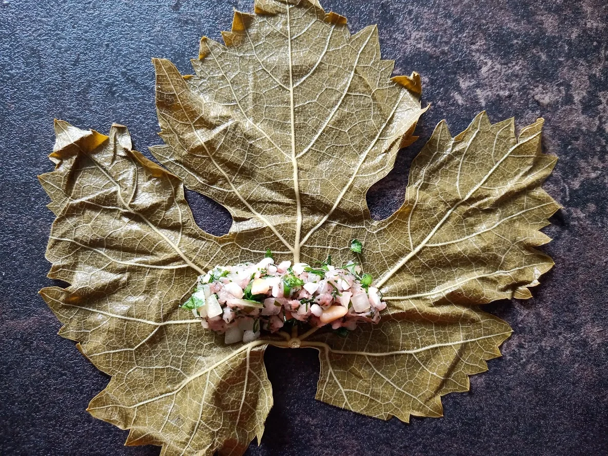 Gefüllte Weinblätter zur kochbar Challenge Mai 2022 - Rezept - Bild Nr. 5
