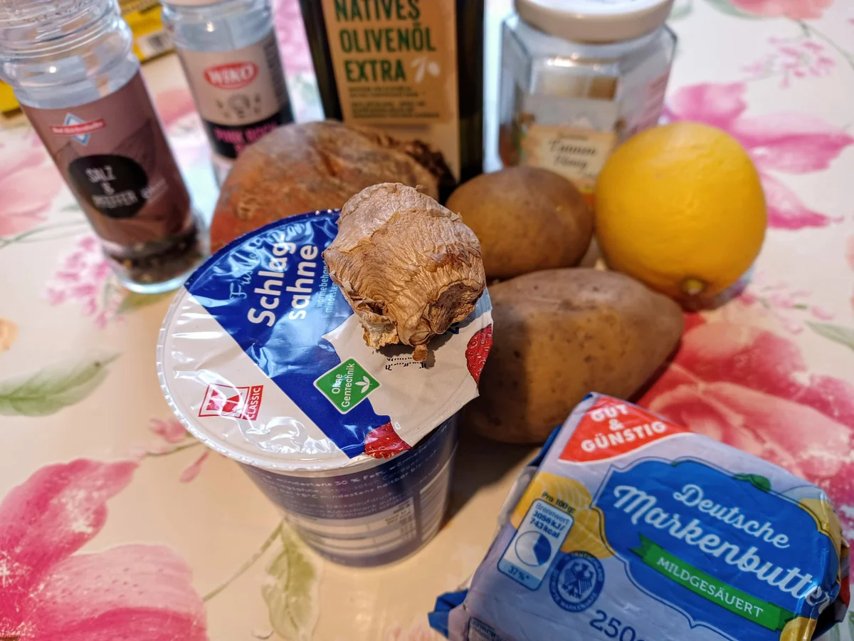 Kartoffel - Gelbe Bete - Cremesuppe zur kochbar Challenge Dezember 2021 - Rezept - Bild Nr. 15100