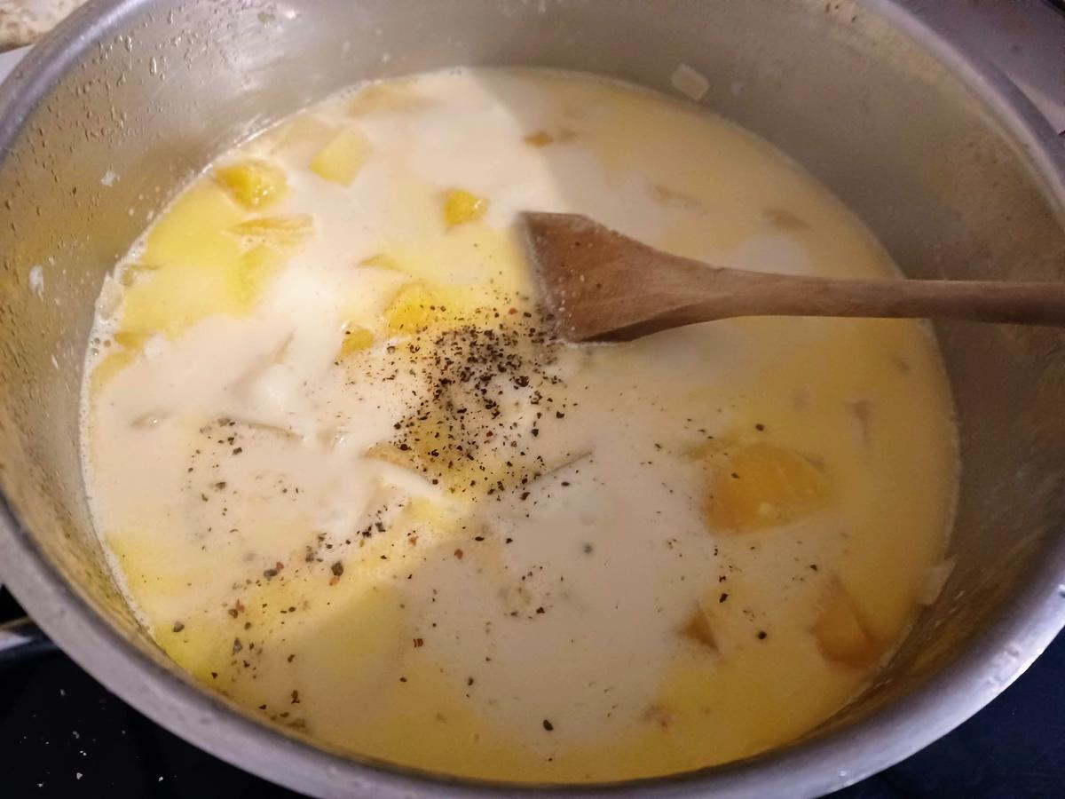Kartoffel - Gelbe Bete - Cremesuppe zur kochbar Challenge Dezember 2021 - Rezept - Bild Nr. 15108