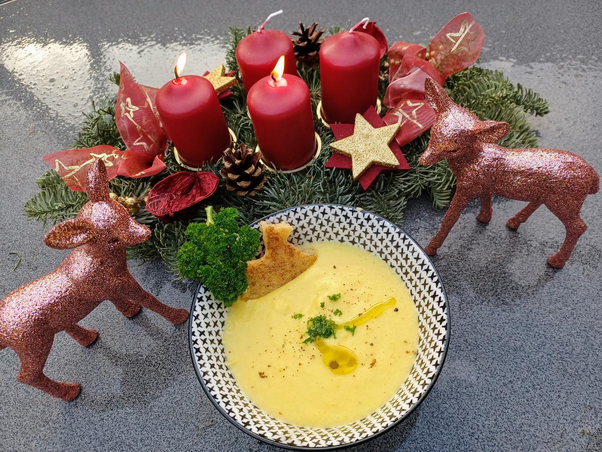 Kartoffel - Gelbe Bete - Cremesuppe zur kochbar Challenge Dezember 2021 - Rezept - Bild Nr. 15113