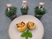 Fingerfood Blätterteigröllchen zur kochbar Challenge 2021 - Rezept - Bild Nr. 15145