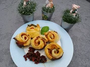 Fingerfood Blätterteigröllchen zur kochbar Challenge 2021 - Rezept - Bild Nr. 15146
