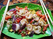 Garnelen mit Paprika – Qing Jiao Xia Ren - Rezept - Bild Nr. 2