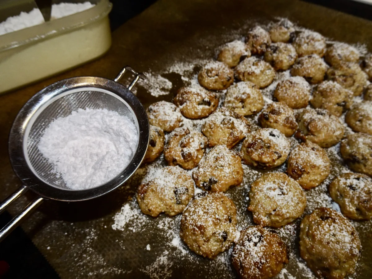 Knusperkekse mit gebrannten Mandeln oder Haselnüssen - Rezept - Bild Nr. 15186