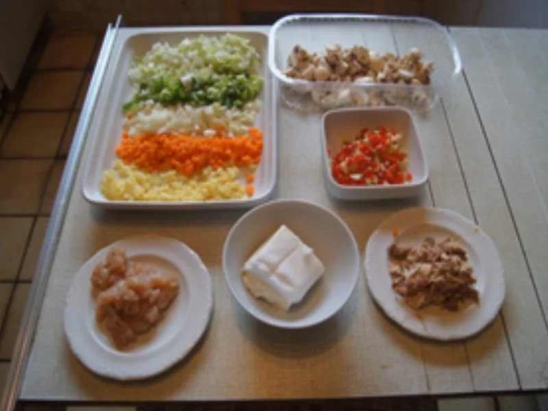 Rezept: Hühner-Kokos-Suppe Bild Nr. 15146 Hühner-Kokos-Suppe - Rezept - Bild Nr. 15146