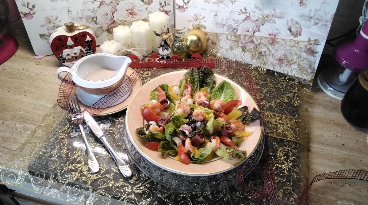 Festliche Vorspeise-Salat zur kochbar Challenge 2021 - Rezept - Bild Nr. 2