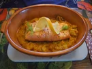 Lachs auf Curry-Sahne-Fenchelgemüse - Rezept - Bild Nr. 15154