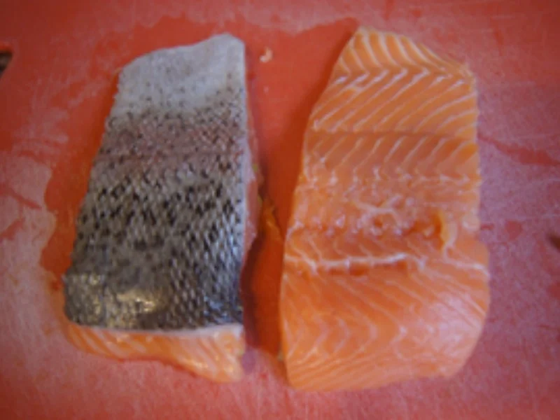 Lachs auf Curry-Sahne-Fenchelgemüse - Rezept - Bild Nr. 15156