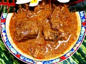 Scharfes Schweinefleisch-Rendang "Sanur" -- Rendang Babi khas Sanur - Rezept - Bild Nr. 15155