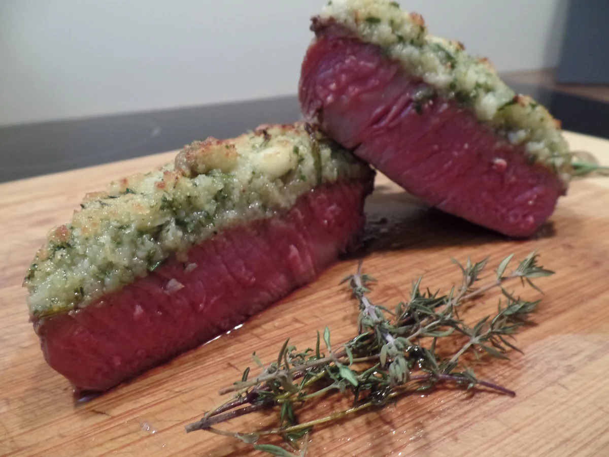 Rinderfilet mit Kräuterkruste und Ofengemüse - Rezept - Bild Nr. 15168