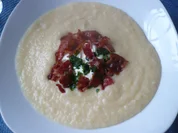 Rezept: Pastinaken Apfel Suppe mit Cheddar Bild Nr. 2 Pastinaken Apfel Suppe mit Cheddar - Rezept - Bild Nr. 2