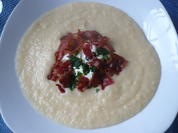 Pastinaken Apfel Suppe mit Cheddar - Rezept - Bild Nr. 2