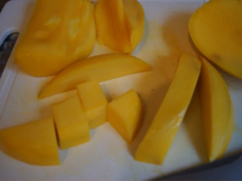 Rezept: Garnelencurry mit Mango und Basmatireis Bild Nr. 6 Garnelencurry mit Mango und Basmatireis - Rezept - Bild Nr. 6