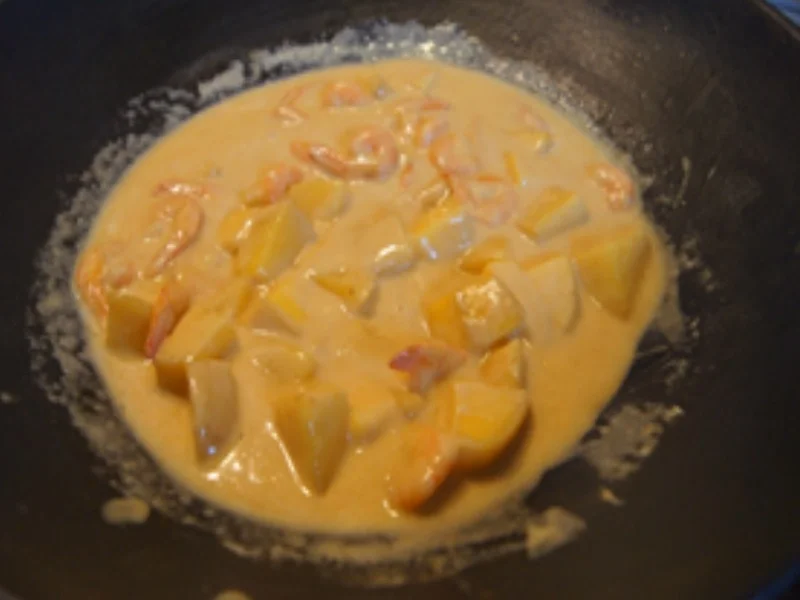 Rezept: Garnelencurry mit Mango und Basmatireis Bild Nr. 13 Garnelencurry mit Mango und Basmatireis - Rezept - Bild Nr. 13