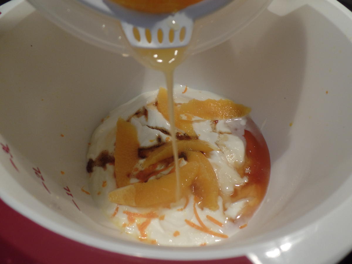Orangen-Joghurt mit Honig - Rezept - Bild Nr. 15181