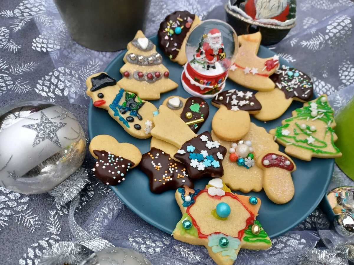 Bunte Marzipanplätzchen - Rezept - Bild Nr. 15178