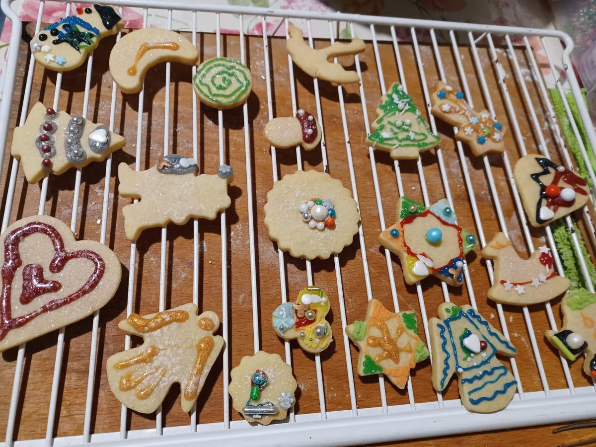 Bunte Marzipanplätzchen - Rezept - Bild Nr. 15185