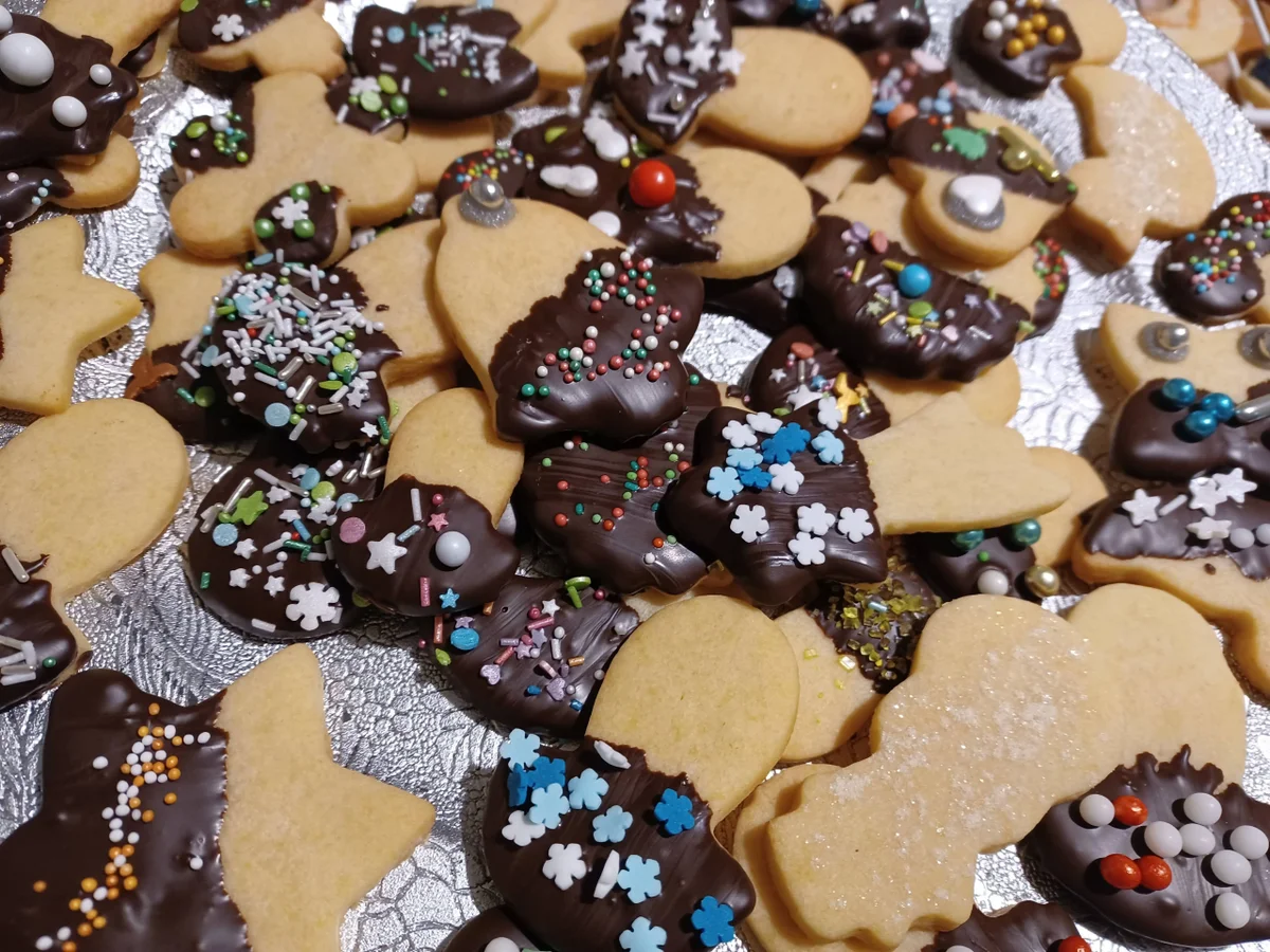 Bunte Marzipanplätzchen - Rezept - Bild Nr. 15186